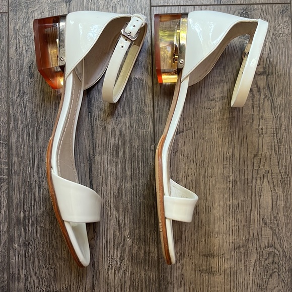 Christian Dior Cube Lucite Heel Sandals - Picture 3 of 10